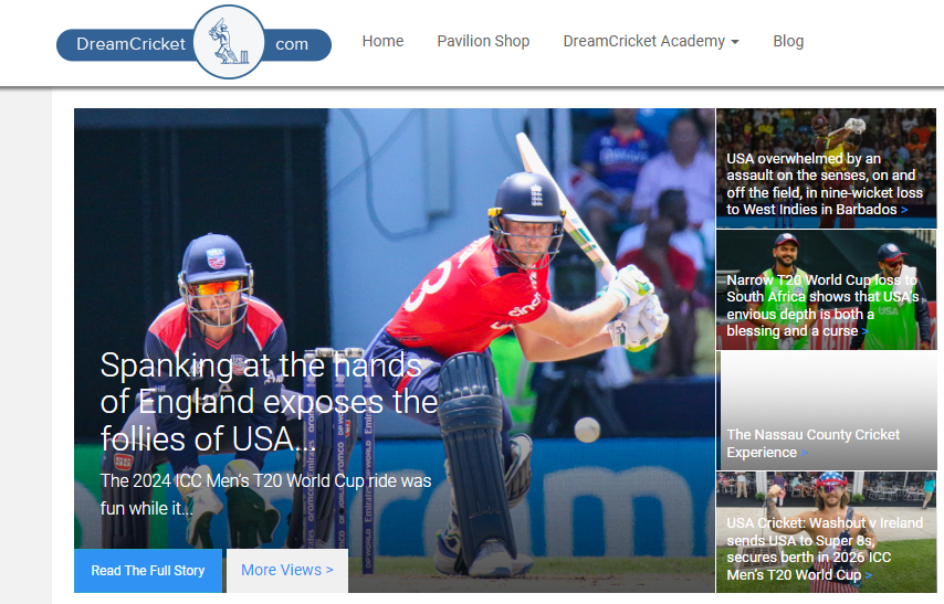 USA CRICKET STORE DreamCricket