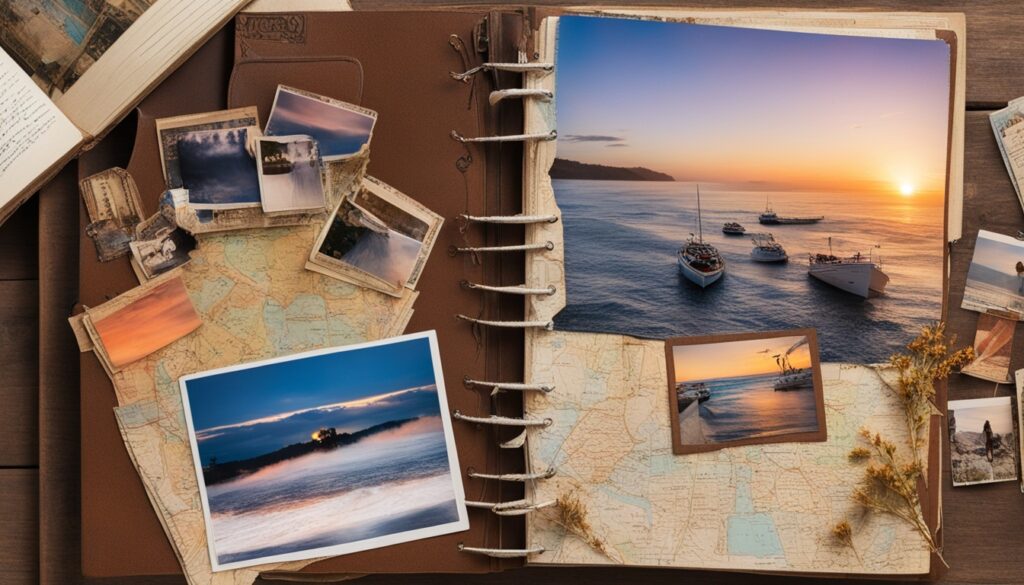 travel scrapbook