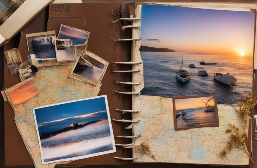 travel scrapbook