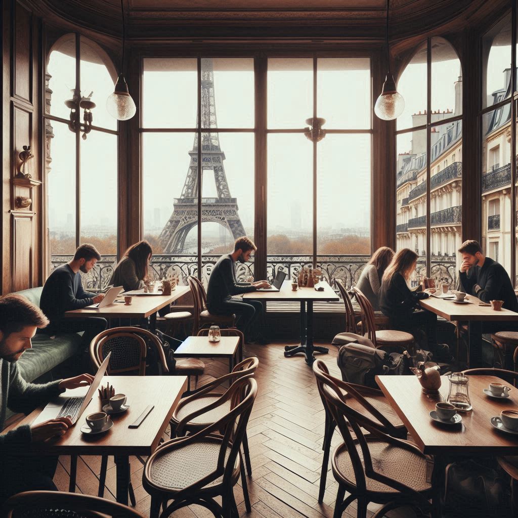 Best coffee shops to work from in Paris