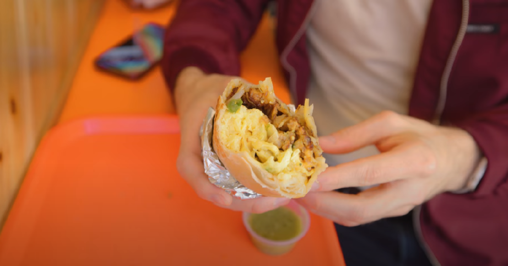 San Francisco Mission Burrito No 3 in USA TOP 10 Street Foods