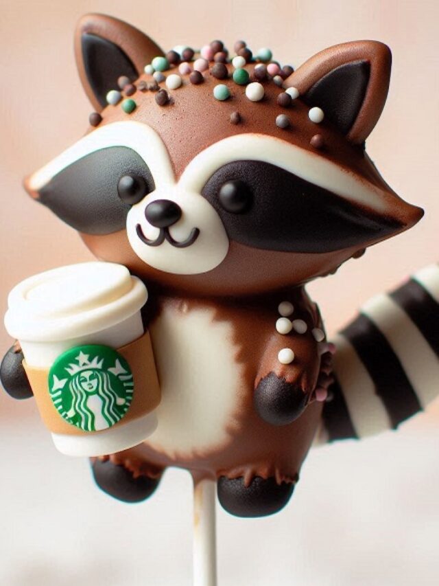 Nature’s Sweet Treat: Starbucks Raccoon Cake Pop