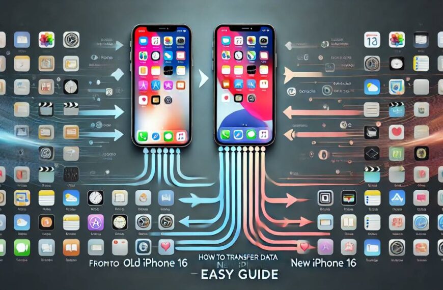 How to Transfer Data from Old iPhone to New iPhone 16 – Easy Guide